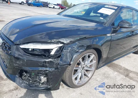 2025 Audi A5 Sportback Premium 45 Tfsi S Line Quattro S Tronic z USA, uszkodzony, nr VIN WAUDACF56SA008018